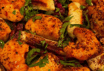 Chicken Halloumi Salad